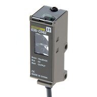 Czujnik fotoelektryczny, rozproszony, 2 m, DC, 3-przewodowy, NPN/PNP, pionowy, kabel 2 m (E3S-CD62 2M) - Omron