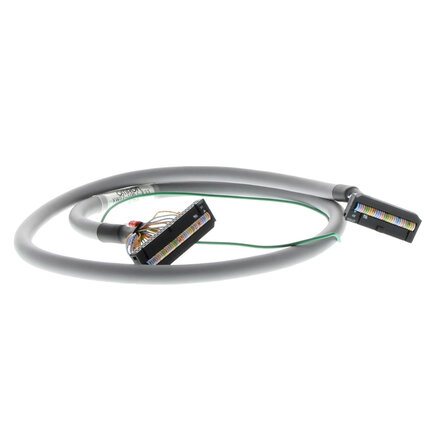 Kabel: Moduły we/wy impulsowych do modułu przekaźnika serwo, 1 m (SmartStep2, G, G5) (XW2Z-100J-A33) - Omron