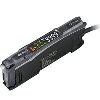 Czujnik fotoelektryczny, wzmacniacz laserowy, 2 wyjścia, 1 wejście, DC, PNP, kabel 2 m (E3C-LDA51N 2M) - Omron