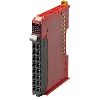 8 Cyfrowych wejść bezpieczeństwa, PNP 24 VDC, bezśrubowy łącznik wtykowy, szerokość 12 mm (NX-SID800) - Omron
