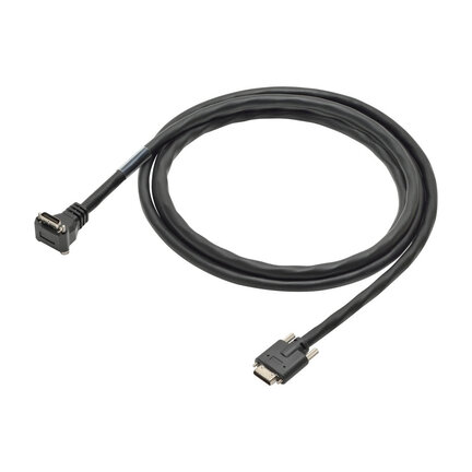 Osprzęt wizyjny, FH i FZ, kabel kamery, odporny na zginanie, złącze kątowe, 3 m (FZ-VSLB3 3M) - Omron