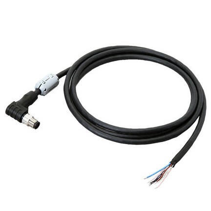 FHV7 Kabel zasilający / IO, kąt prosty, super odporny na zginanie, 5 m, złącze M12 (FHV-VDLBX2 5M) - Omron