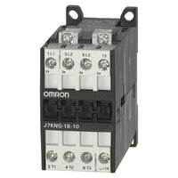 Stycznik, zasilany prądem stałym(3VA), 3-biegunowy, 18 A/7,5 kW AC3 + 1M pomocniczy(J7KNG-18-10 24D) - Omron