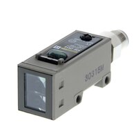 Czujnik optyczny odbiciowy-zaporowy, 3m, DC, 3-przewodowy, NPN/PNP, poziomy, wtyczka M12 (E3S-CR16) - Omron
