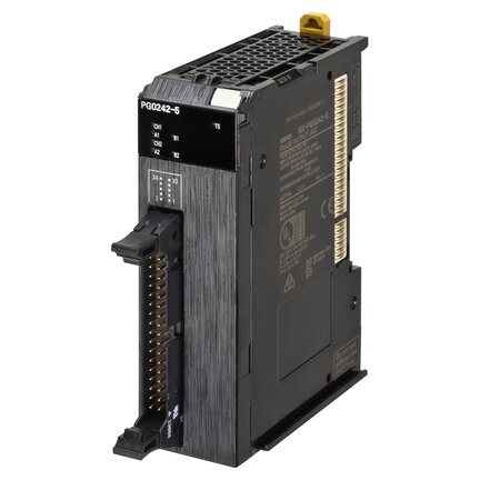 2 x wyjście impulsowe sterownika linii, PNP, 4 Mpps, 1 x złącze MIL, szerokość 12 mm (NX-PG0242-5) - Omron