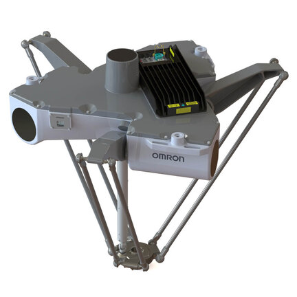 iX3-565, udźwig 3 kg, zasięg 565 mm, obrót 360°, 4 osie, oś Z 425 mm, IP20, iCS-ECAT (RX3-2065604) - Omron
