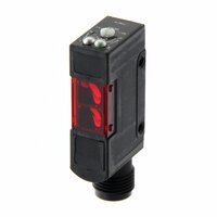 Czujnik fotoelektryczny, odblaskowy, 300 mm, DC, 3-przewodowy, PNP, pionowy, wtyczka M12 (E3S-R87) - Omron