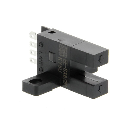 Mikroczujnik fotoelektryczny, typ gniazda, Kształt-L, L-ON, NPN, złącze (EE-SX472) - Omron