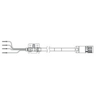 Kabel zasilania silnika serwo serii 1S, 10 m, bez hamulca, 400 V: 4 kW do 5,5 kW (R88A-CA1G010SF) - Omron