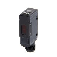 Czujnik fotoelektryczny, odblaskowy, 2 m, DC, 3-przewodowy, PNP, pionowy, wtyczka M12 (E3S-AR86) - Omron
