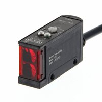 Czujnik fotoelektryczny, odblaskowy, 300 mm, DC, 3-przewodowy, PNP, poziomy, kabel 2 m (E3S-R32) - Omron