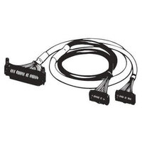 Kabel przyłączeniowy I/O, nieekranowany, FCN40 do 2 x MIL20, 1,5 m, skrosowany (XW2Z-0150BH-L02) - Omron