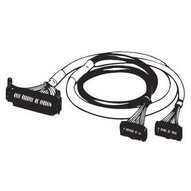 Kabel przyłączeniowy I/O, nieekranowany, FCN40 do 2 x MIL20, 1,5 m, skrosowany (XW2Z-0150BH-L02) - Omron