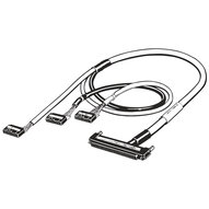 Kabel przyłączeniowy I/O, nieekranowany, FCN56 do 3 x MIL20, 1,5 m, skrosowany (XW2Z-0150CJ-L02) - Omron