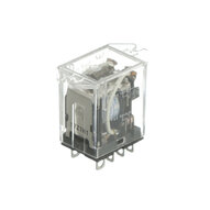 Przekaźnik, Mocowanie kołnierzowe, Wtyczka, 8-stykowy, DPDT, 10 A, 220/240 VAC (LY2F 220/240VAC) - Omron