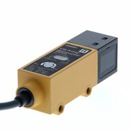 Czujnik fotoelektryczny, odblaskowy, 1 m, DC, 3-przewodowy, NPN, pionowy, kabel 2 m (E3S-R1E42) - Omron