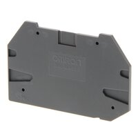 Płyta końcowa dla listew zaciskowych 4 mm2 wieloprzewodowych modeli śrubowych (XW5E-S4.0-2.2-1) - Omron