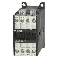 Stycznik (cewka DC), 3-biegunowy, 5,5 kW; 14 A AC3 (400 VAC) + 1 NO, 110 VDC (J7KNG-14-10 110D) - Omron