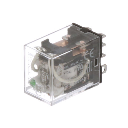 Przekaźnik, Wtyczka, 4PDT, 10 A, dioda, 48 VDC (LY4-D 48VDC) - Omron