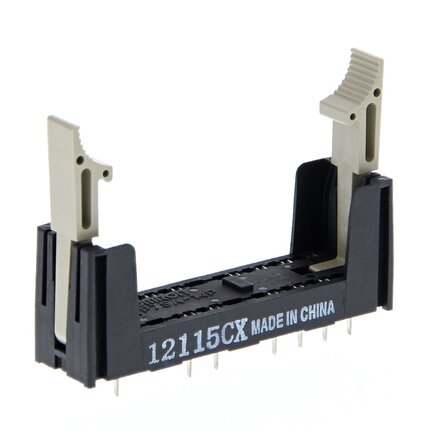 Gniazdo wtykowe, tylne, zaciski PCB, 14-stykowe, do przekaźników 6-biegunowych G7SA (P7SA-14P) - Omron