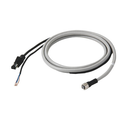 Czytnik/zapis V680S Kabel Ethernet i zasilający, M12 - RJ45, długość 2 m (V680S-A41 2M) - Omron