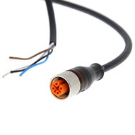 Gniazdo wtykowe M12 (żeńskie) do czujnika, 4-biegunowe, przewód PUR, 2 m (Y92E-M12PUR4S2M-L) - Omron