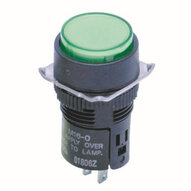 Wskaźnik, Okrągły, zielony, 24VDC (M16-TG-24D) - Omron