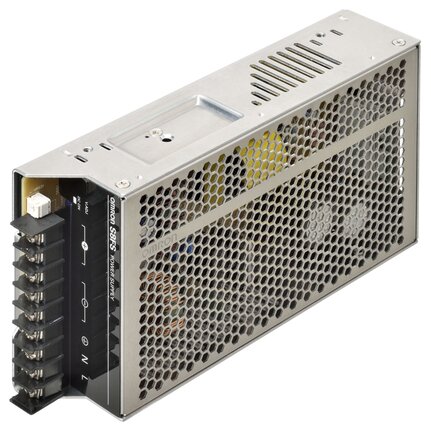 Zasilacz, 200 W, wejście 100-240 VAC, wyjście 5 VDC, 40 A, przedni terminal (S8FS-C20005J) - Omron