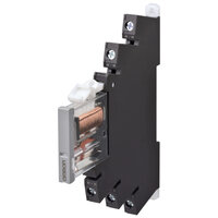 Przekaźnik wąski 6 mm z Gniazdem, SPDT, 6 A, Zaciski śrubowe, 24 VDC (G2RV-SR700 24VDC) - Omron