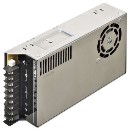 Zasilacz, 350 W, wejście 100-240 VAC, wyjście 48 VDC, 7,32 A, przedni terminal (S8FS-C35048J) - Omron
