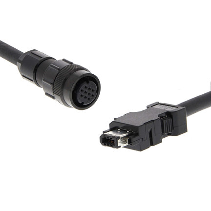 Kabel enkodera serwo serii 1S, 5m, 230V: 900W-1.5kW, 400V: 400W-15kW (R88A-CR1B005NF-E) - Omron