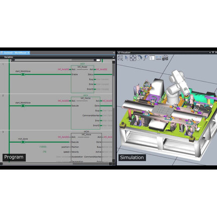 Sysmac Studio 3D Simulation Option (64 bit) Licencja dla 1 użytkownika (SYSMAC-SA401L-64) - Omron