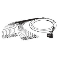 Kabel przyłączeniowy I/O, nieekranowany, MIL20 do otwartych końcówek, 2 m (XW2Z-0200DL-L) - Omron