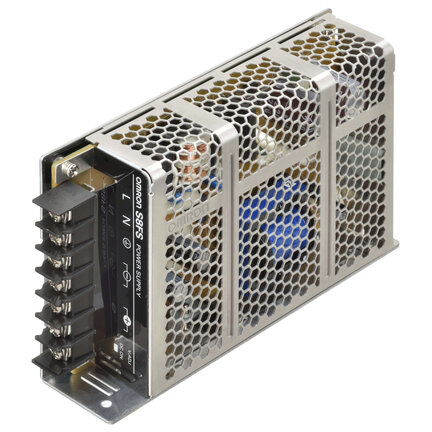 Zasilacz, 75 W, wejście 100-240 VAC, wyjście 12 VDC, 6,2 A, przedni terminal (S8FS-C07512J) - Omron