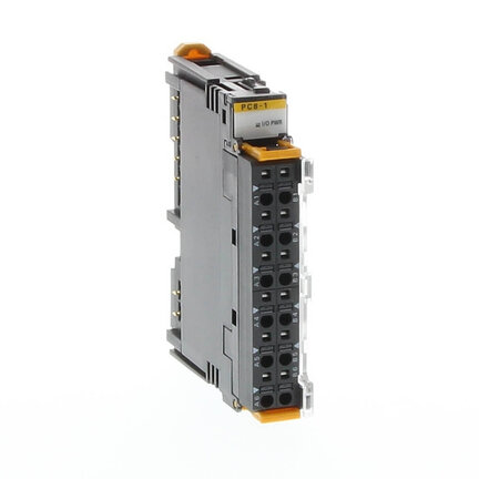 Moduł zasilania SmartSlice I/O, wejście 24 VDC, 4 x zaciski V i 8 x zaciski G (GRT1-PC8-1) - Omron