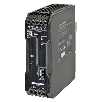 Moduł nadmiarowy dla S8VK (wejście 10-60VDC, wyjście 20A) (S8VK-R20) - Omron