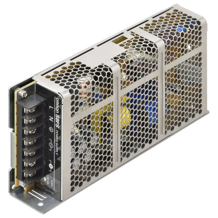 Zasilacz, 150 W, wejście 100-240 VAC, wyjście 24 VDC, 6,5 A, górny terminal (S8FS-C15024) - Omron
