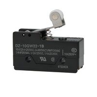 Wyłącznik podstawowy, krótka dźwignia z rolką, 10 A, DPDT, zaciski śrubowe (DZ-10GW22-1B) - Omron