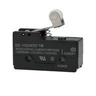 Wyłącznik podstawowy, krótka dźwignia z rolką, 10 A, DPDT, zaciski śrubowe (DZ-10GW22-1B) - Omron