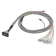 Kabel przyłączeniowy I/O, z ekranem, MIL20 do zacisków widełkowych, 1,5 m (XW2Z-RY150C) - Omron