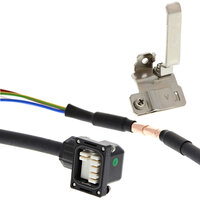 Kabel zasilania silnika serwo serii 1S, 30 m, 230 V: 100 do 750 W (R88A-CA1A030SF-E) - Omron