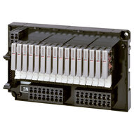 Terminal przekaźnikowy, wejście PLC, 16 kanałów, NPN, zaciski pchające (G70V-SID16P) - Omron