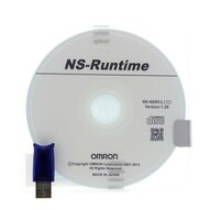 Oprogramowanie NS-Runtime dla systemu Windows XP, 1 x klucz sprzętowy USB (NS-NSRCL1) - Omron