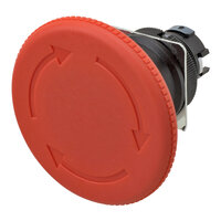 Wyłącznik awaryjny, niepodświetlany, śr. 60 mm, pchający/obrotowy, IP65 (A22NE-L-N) - Omron