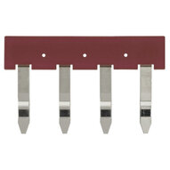 Osprzęt do PYF-PU/P2RF-PU, skok 7,75 mm, 4 bieguny, kolor czerwony (PYDN-7.75-040R) - Omron