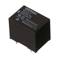 Przekaźnik, Terminal PCB, SPDT, materiał styków AgSnO2, 10 A, 12 VDC (G5LE-1 12VDC) - Omron