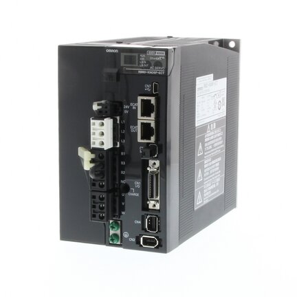 Sterownik silnika serwo serii G5, typ EtherCAT, 600 W, 3~ 400 VAC (R88D-KN06F-ECT) - Omron