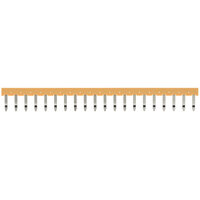 Osprzęt do PYF-PU/P2RF-PU, skok 7,75 mm, 20 biegunów, kolor żółty (PYDN-7.75-200Y) - Omron