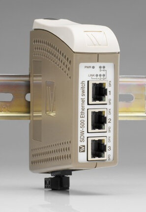 Seria SDW - 5-portowy przełącznik niezarządzalny - 5 x 10/100BaseTX (WES SDW-550) - Omron