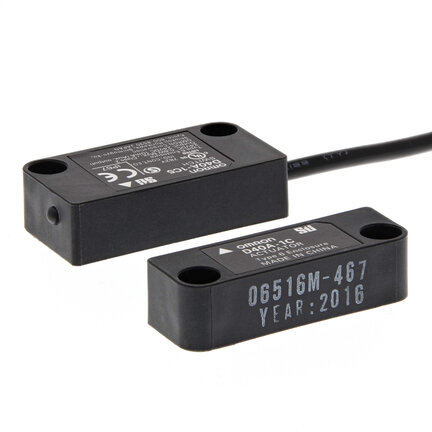 Bezdotykowe wyłączniki drzwiowe, D40A, 1 wyjście pomocnicze, kabel 5 m (D40A-1C5) - Omron